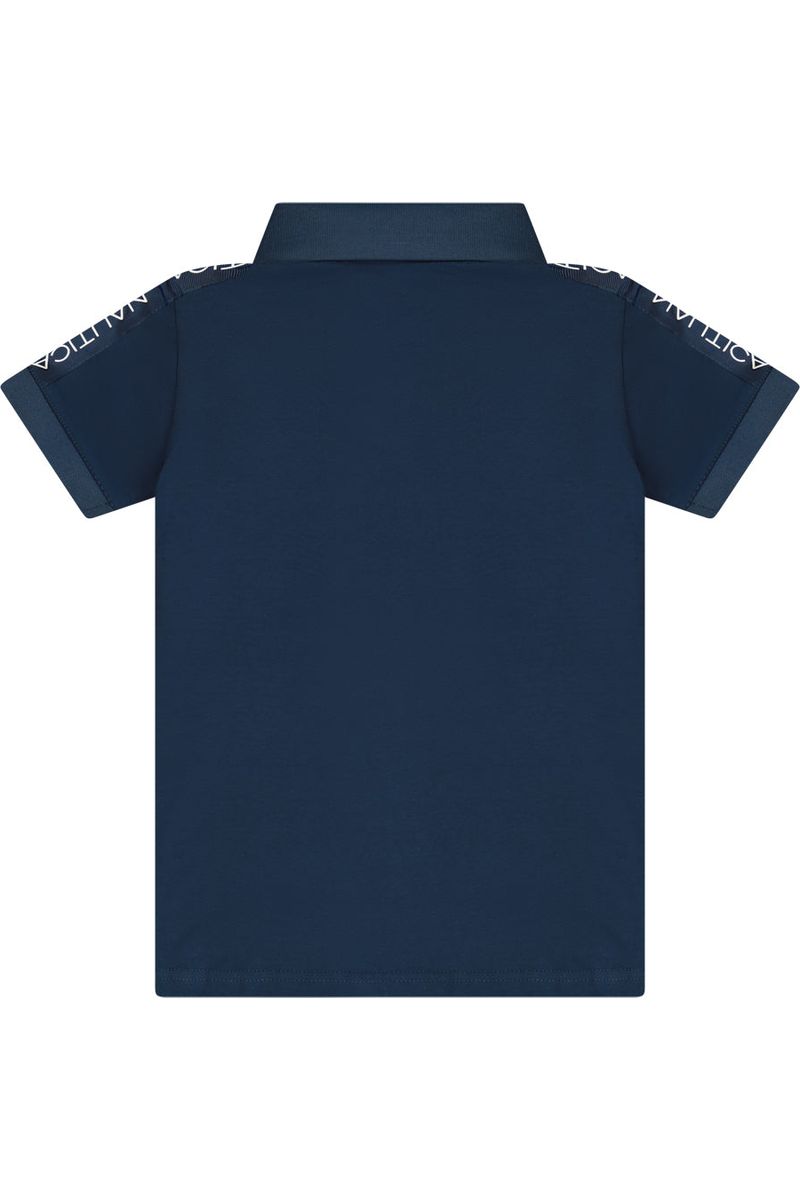 חולצת צווארון NAUTICA קלאסית לילדים BLUE / 2Y