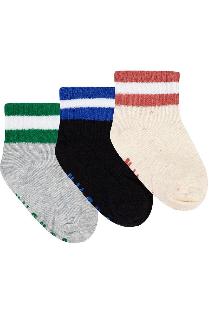 שלישיית גרביים JORDAN לוגו מותג לתינוקות