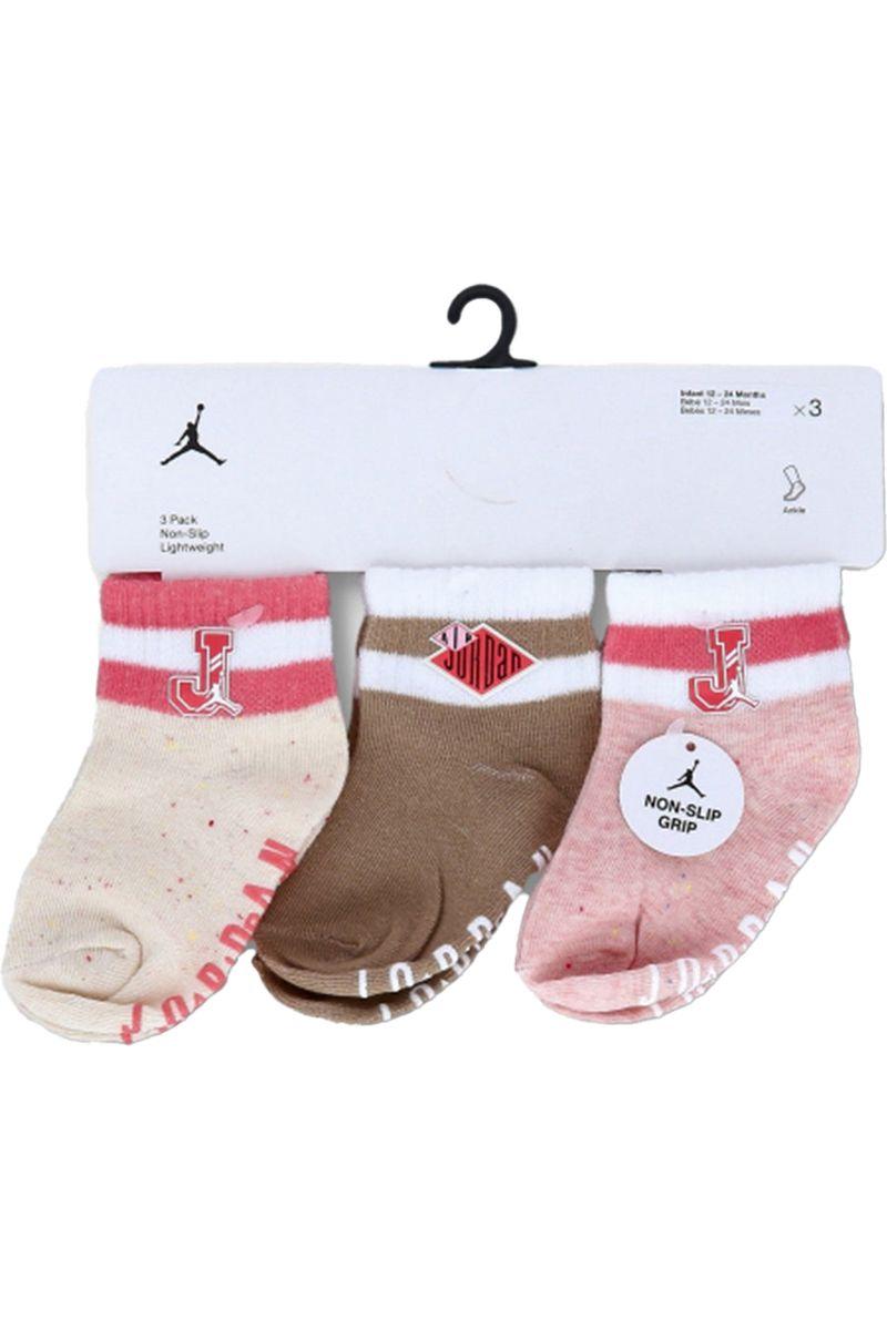 שלישיית גרביים JORDAN לוגו מותג לתינוקות