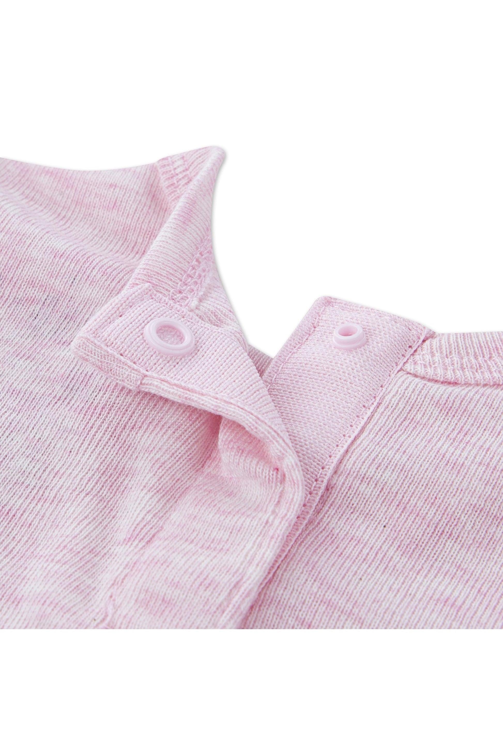 סט אוברול JORDEN לתינוקות עם מכנס תואם לתינוקות Pink / 06M