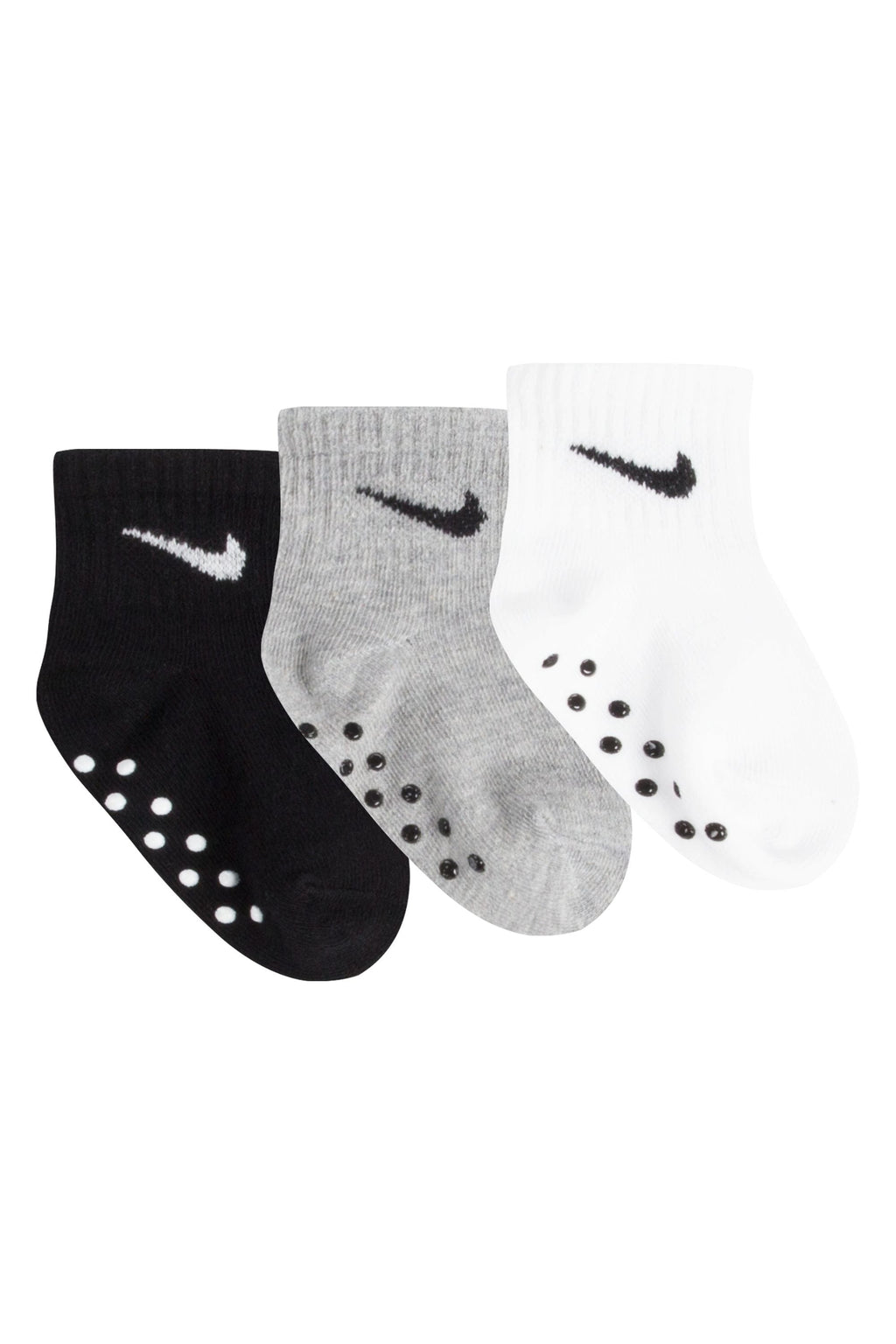 שלושה זוגות גרבי קרסול NIKE לילדים White / 23-26