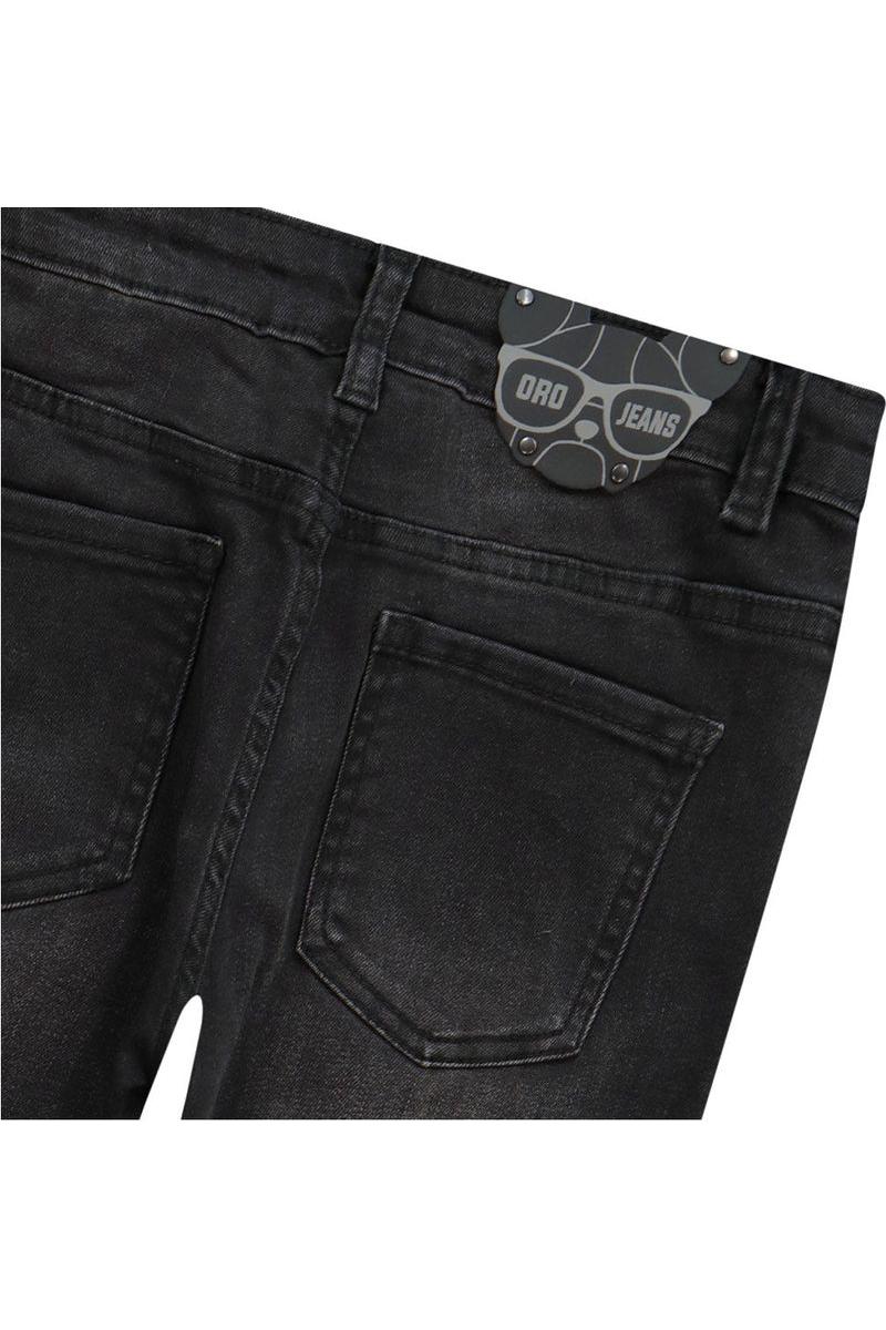 ג'ינס ORO שחור לילדים