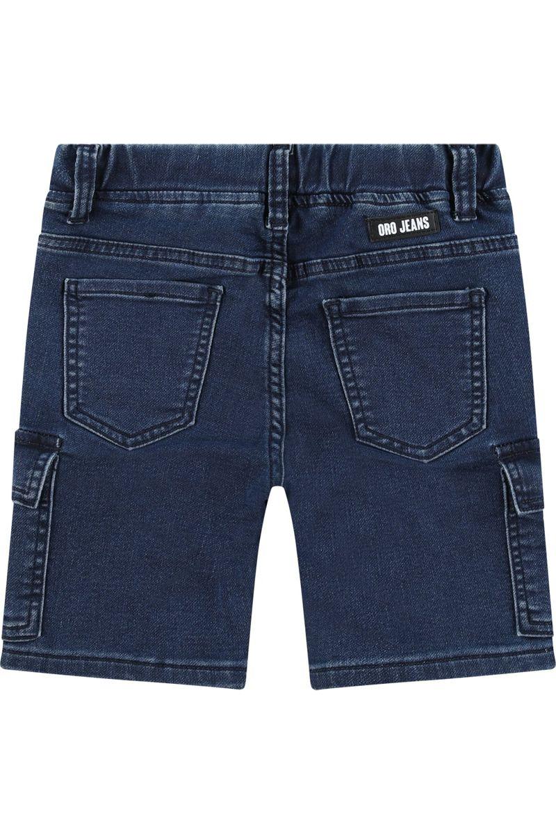 מכנסי ג'ינס ORO קצרים כיסים בצדדים לילדים