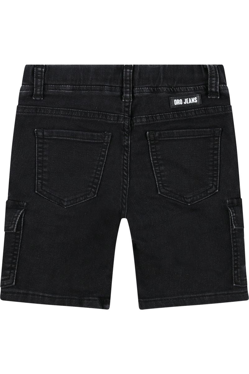 מכנסי ג'ינס ORO קצרים כיסים בצדדים לילדים