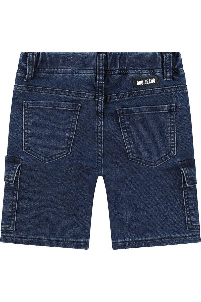 מכנסי ג'ינס ORO קצרים כיסים בצדדים לתינוקות