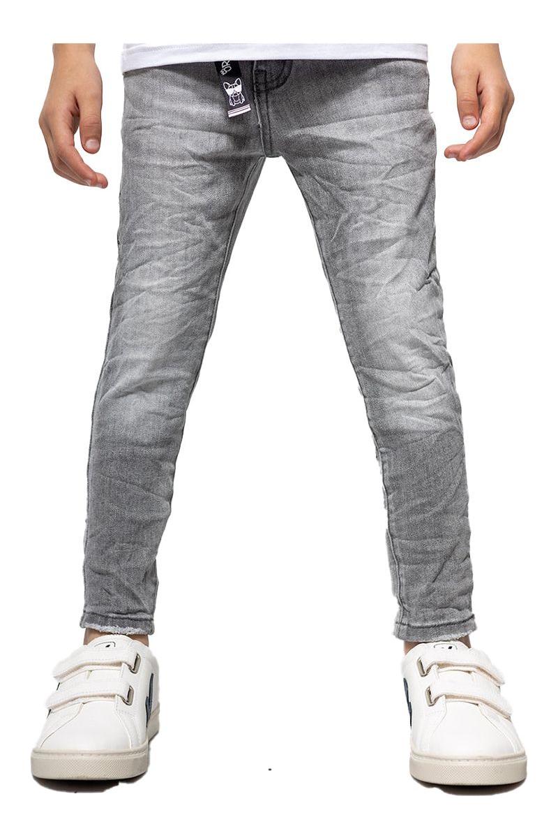 מכנסי ג'ינס ORO משופשפים לילדים