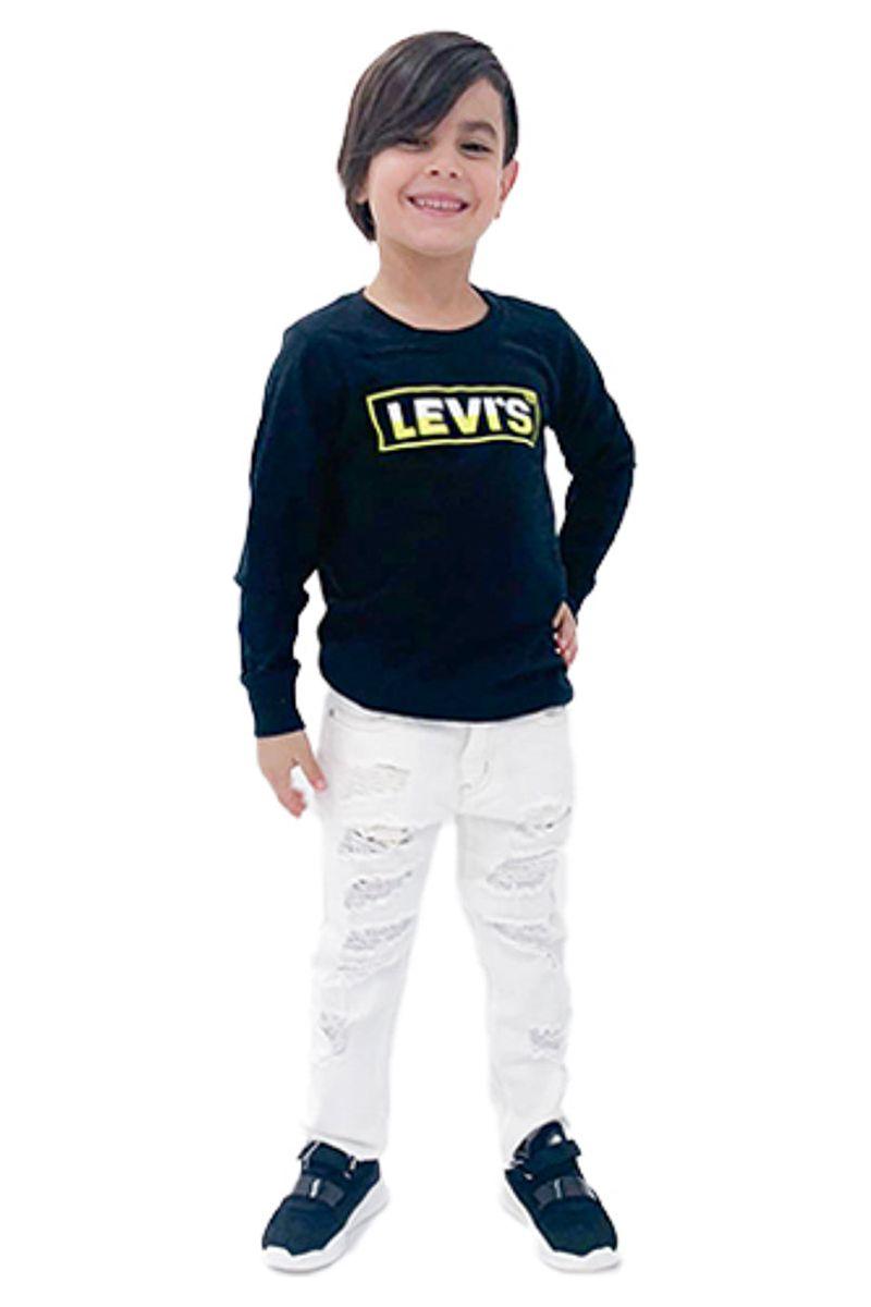 ג'ינס ORO לילדים יוניסקס קרעים