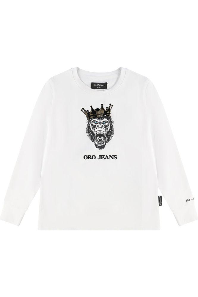 טישירט שרוול ארוך ORO MONKEY KING לילדים