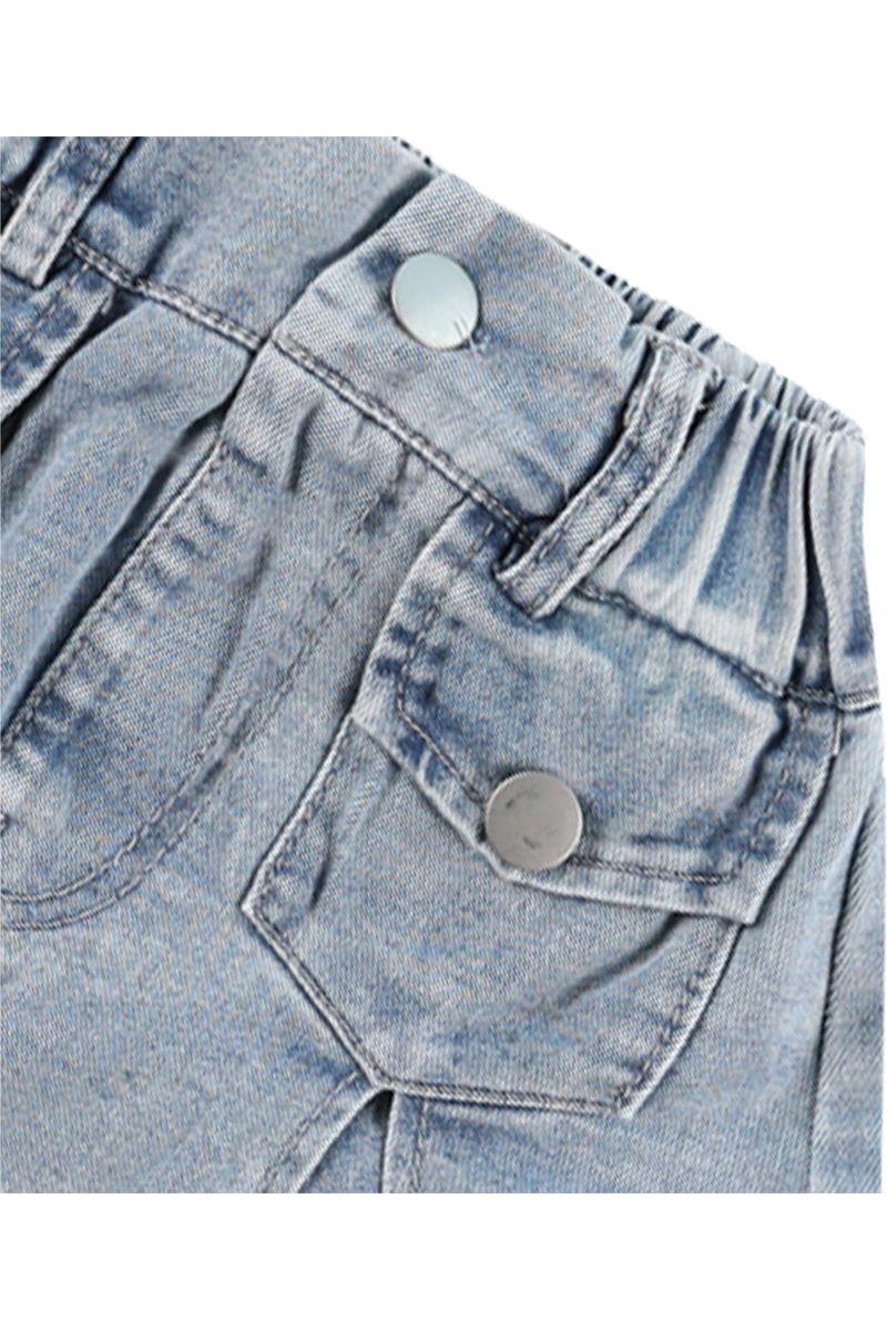 חצאית ORO כולל כיסים לילדות