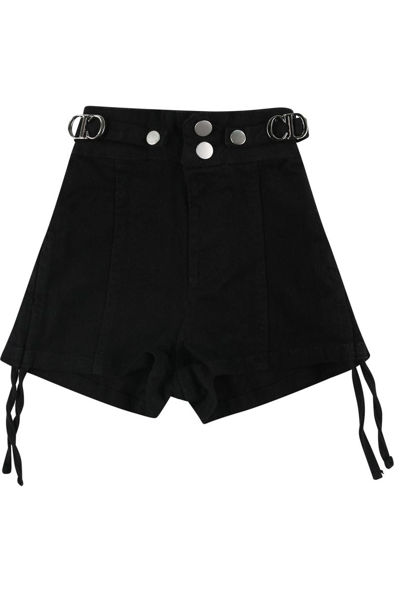 מכנסי שורט ORO קשירה בצדדים לילדות