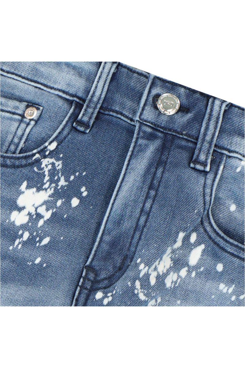 מכנסי ג'ינס ORO עם שפשופים לילדים