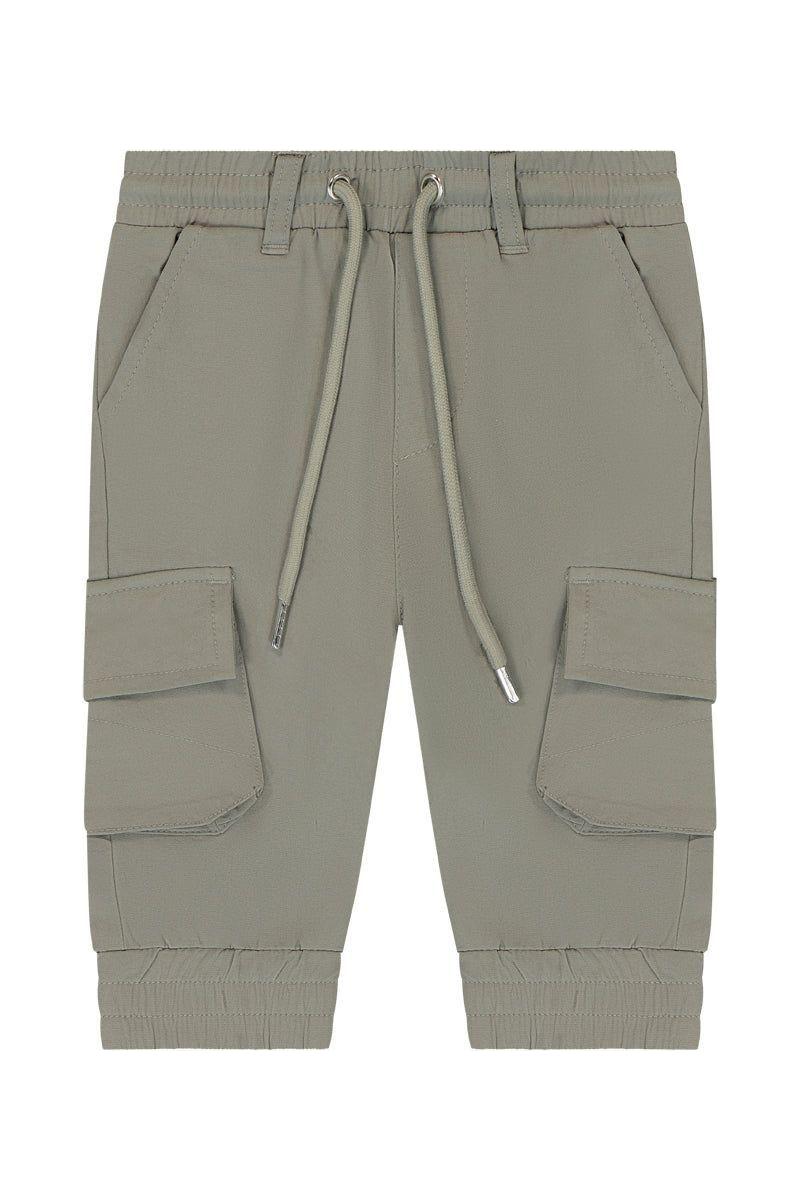 מכנסי דגמ"ח ORO לוגו מותג בכיסים לתינוקות Gray / 3-6M