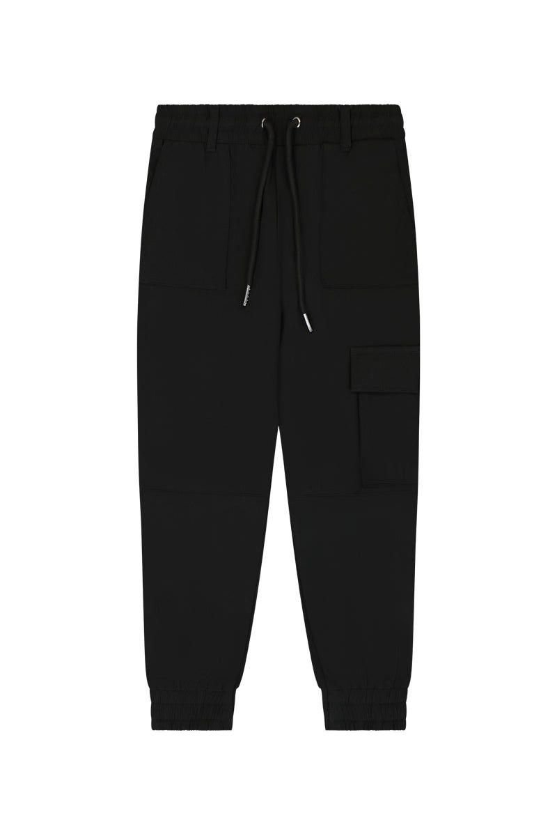 מכנסי דגמ"ח ORO כיס בצד לילדים Black / 4Y