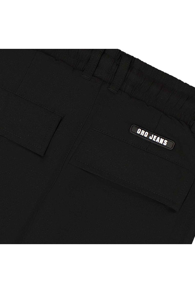 מכנסי דגמ"ח ORO כיס בצד לילדים Black / 4Y