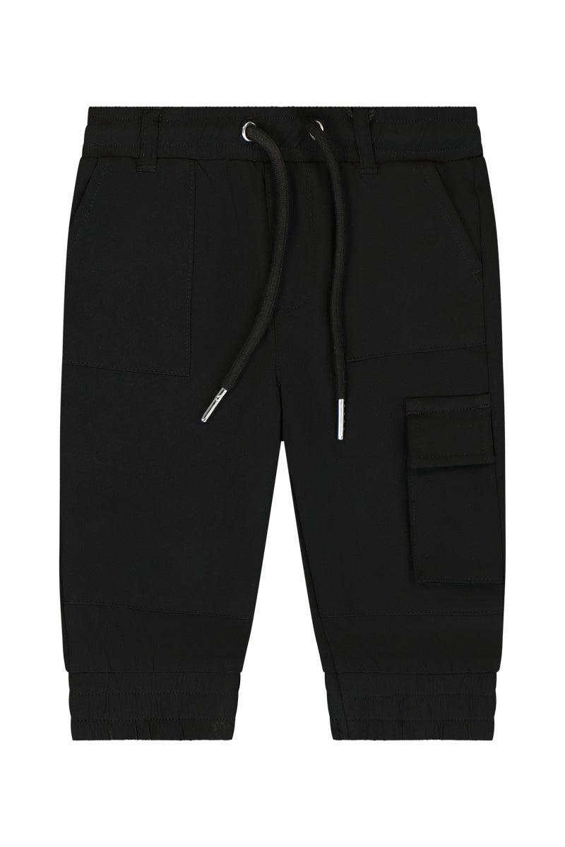 מכנסי דגמ"ח ORO כיס בצד לתינוקות Black / 3-6M