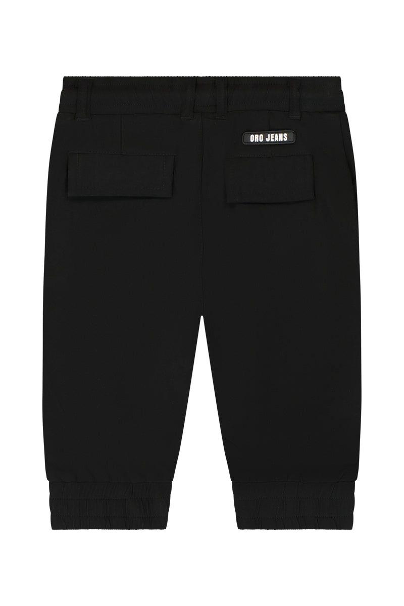 מכנסי דגמ"ח ORO כיס בצד לתינוקות Black / 3-6M