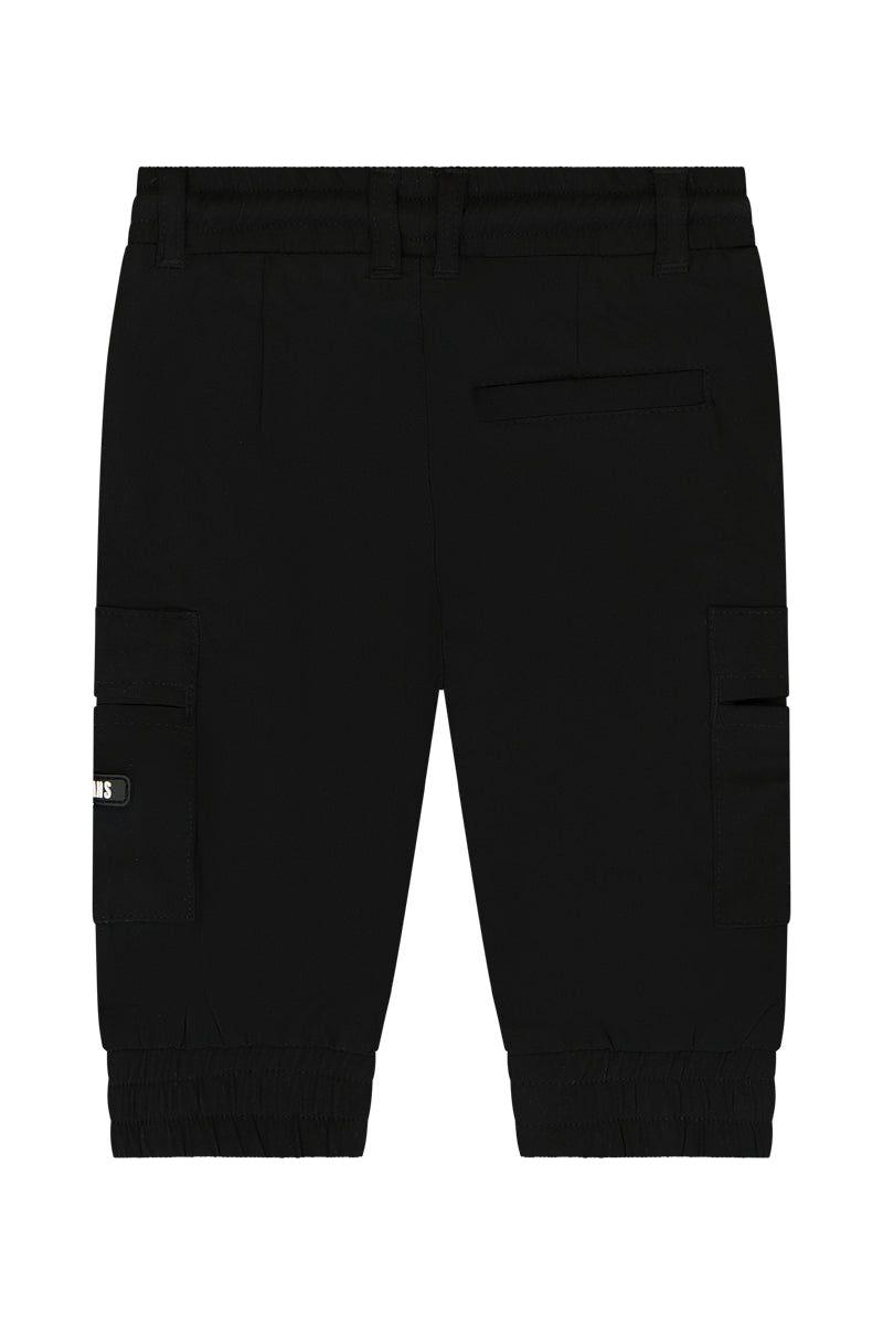 מכנסי דגמ"ח ORO כיסים בצד לתינוקות Black / 3-6M