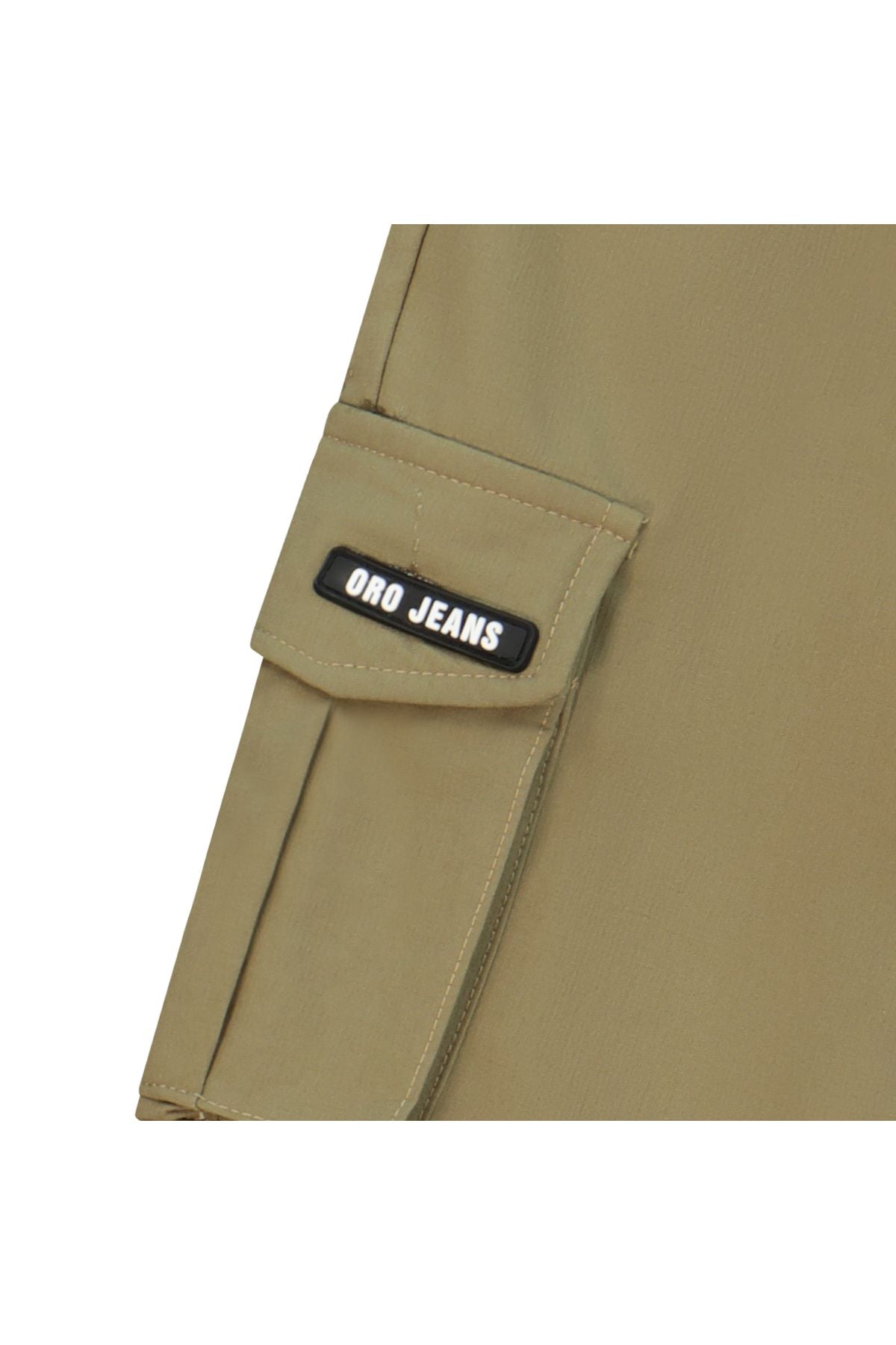 מכנסי דגמ"ח ORO כיסים בצדדים לילדים Green / 4Y