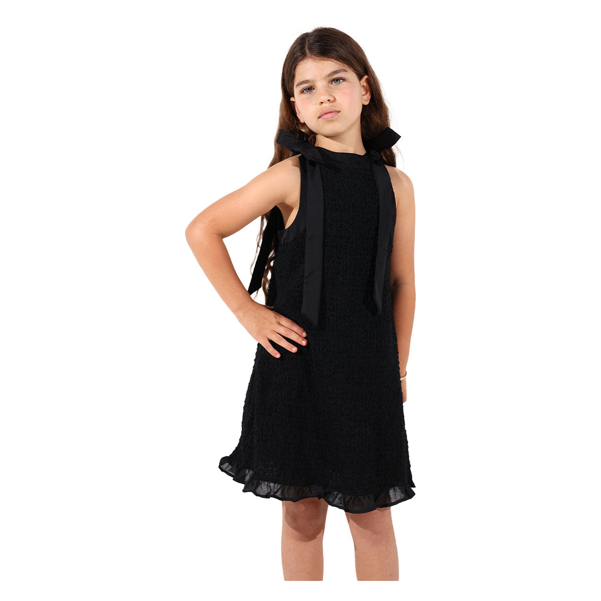 שמלת ORO סיומת מלמלה לילדות
