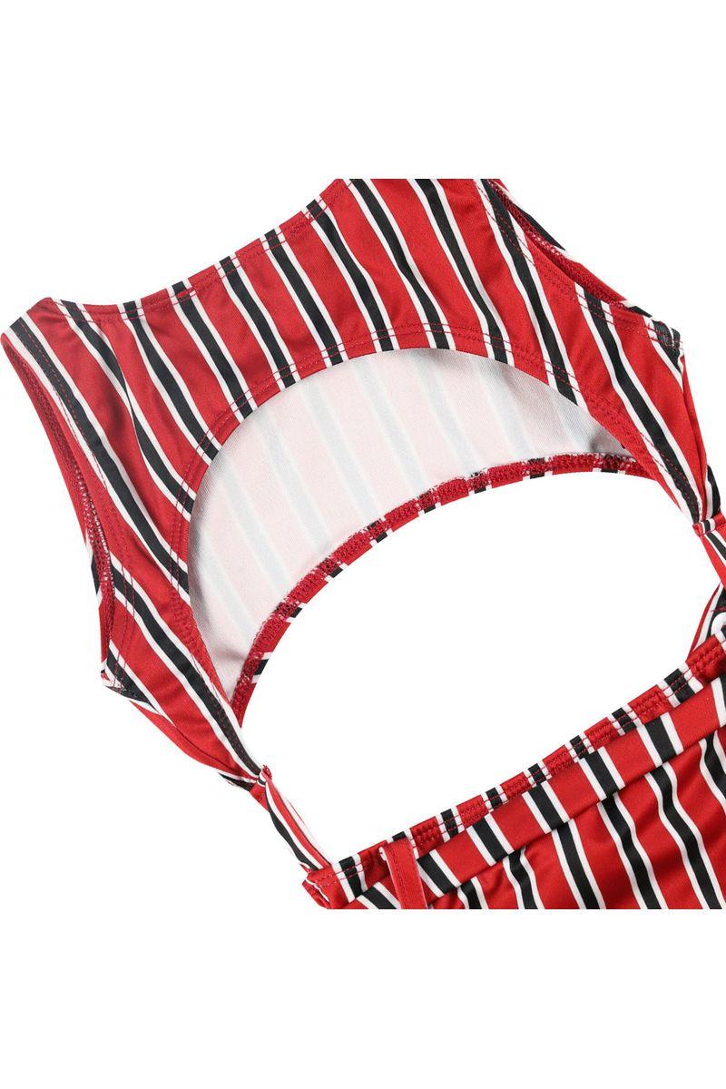 בגד ים שלם עם פתח חצי עיגול בבטן ORO בנות