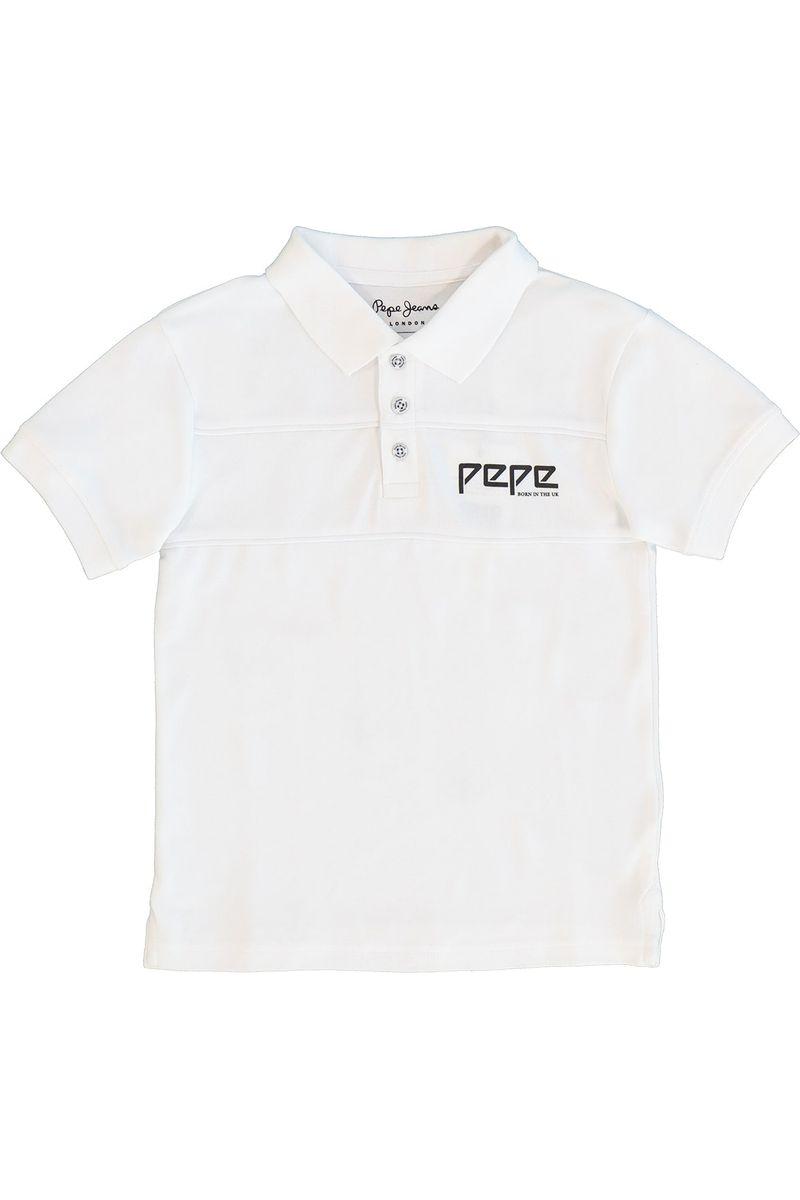 חולצת צווארון PEPE JEANS לוגו בצד לילדים