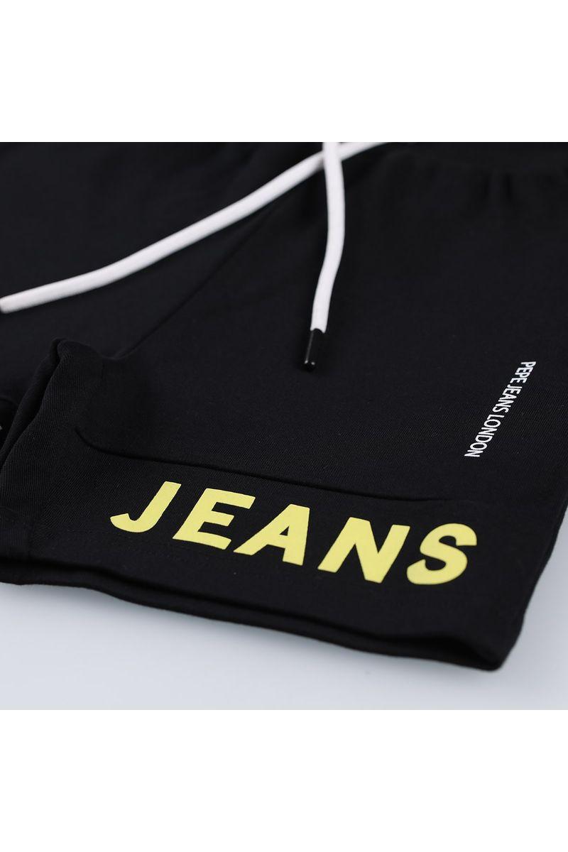 מכנסי שורט PEPE JEANS הדפס לוגו לילדים