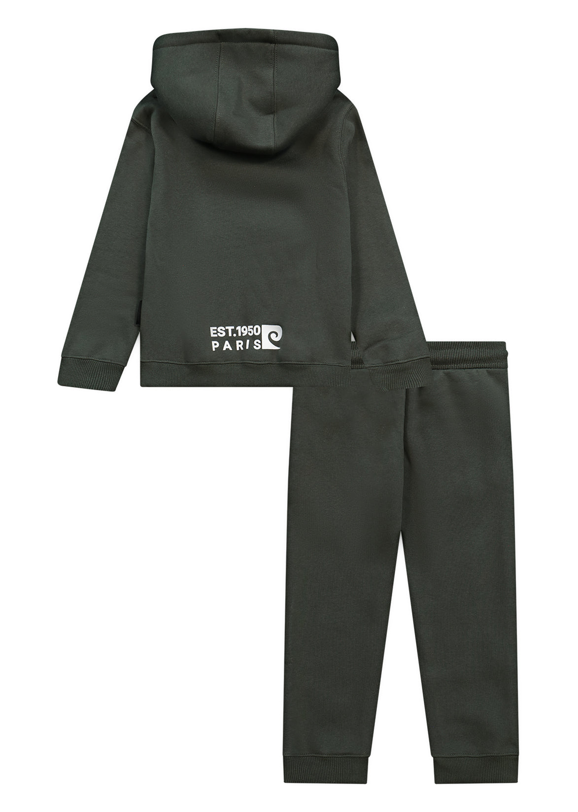 חליפת טרנינג PIERRE CARDIN לוגו מותג גדול באמצע לילדים Green / 2Y