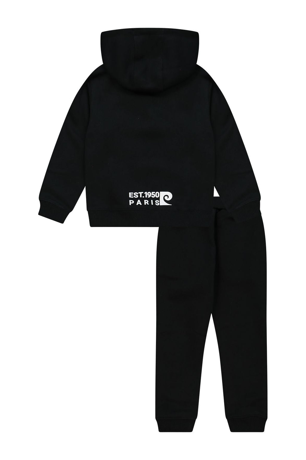 חליפת טרנינג PIERRE CARDIN לוגו מותג גדול באמצע לילדים BLACK / 2Y