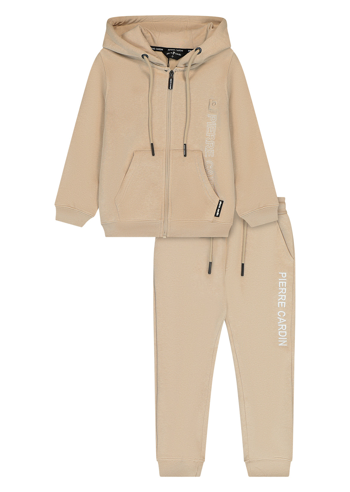 חליפת טרנינג PIERRE CARDIN כיסים צדדיים לילדים BEIGE / 2Y