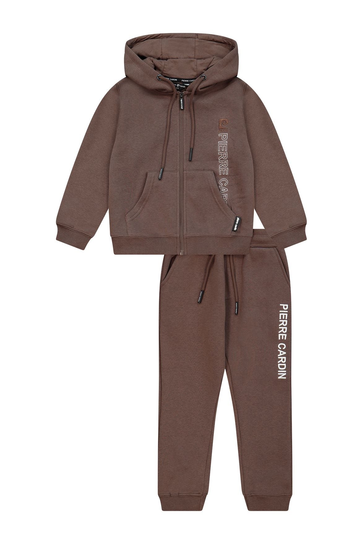 חליפת טרנינג PIERRE CARDIN כיסים צדדיים לילדים BROWN / 2Y