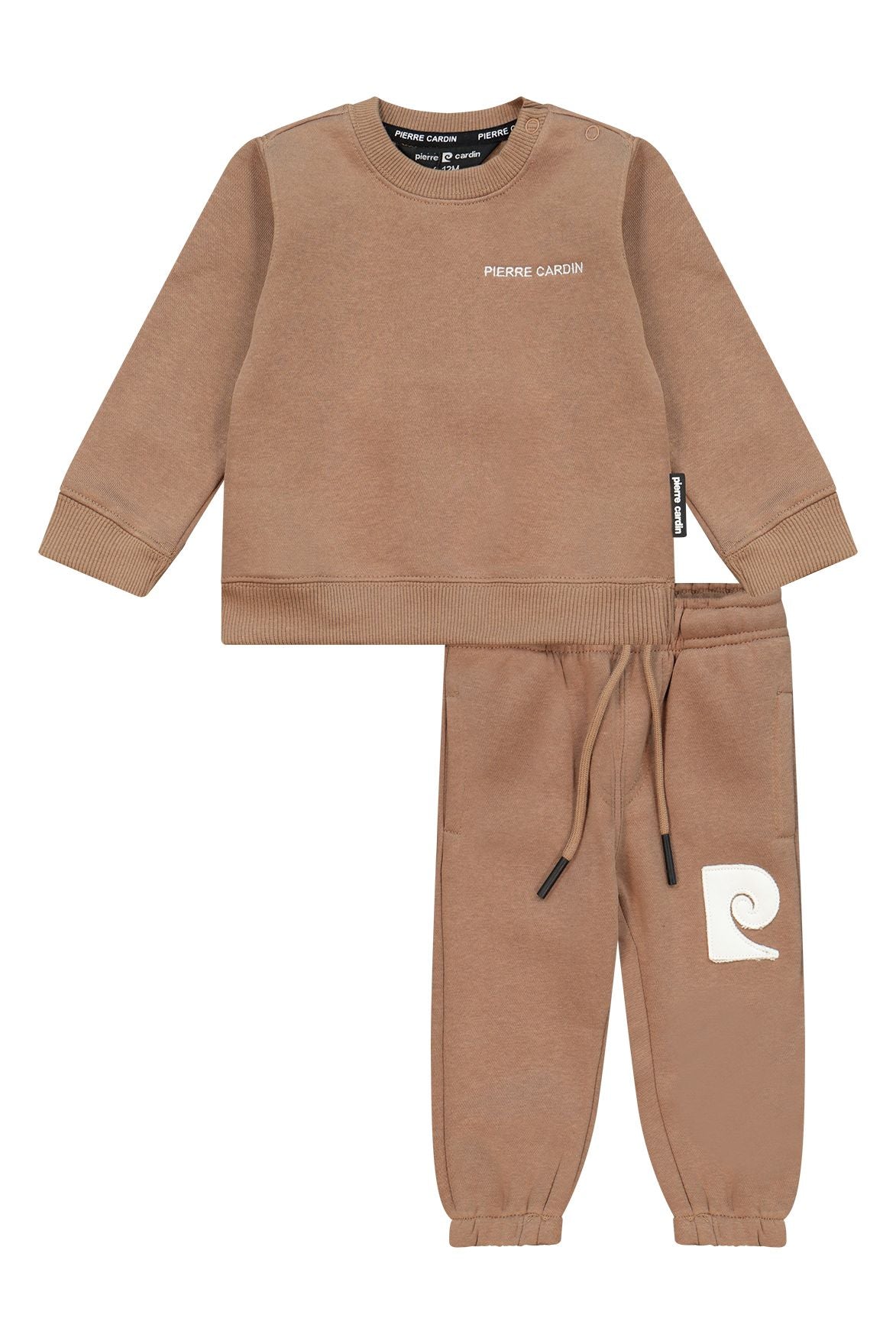 חליפת טרנינג PIERRE CARDIN כיס בצד לתינוקות BROWN / 3-6M