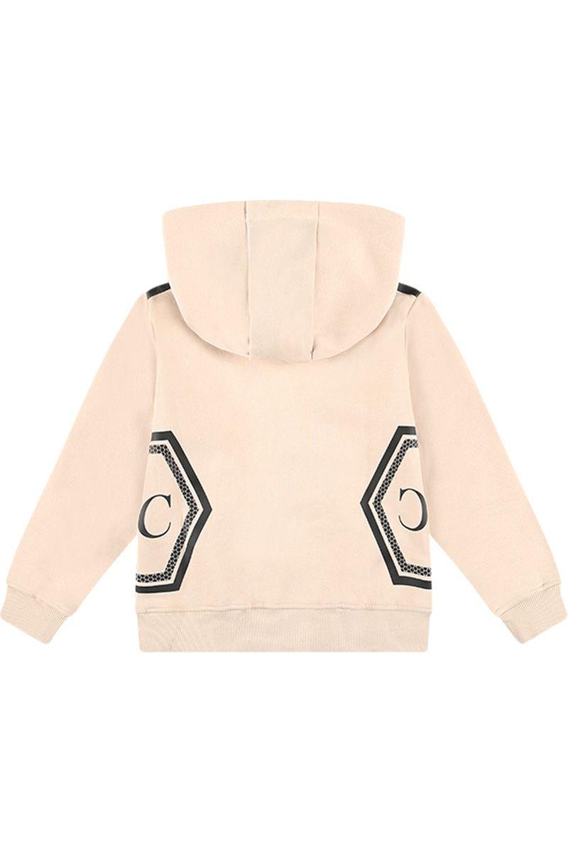 קפוצ'ון PIERRE CARDIN לוגו משושה לילדים