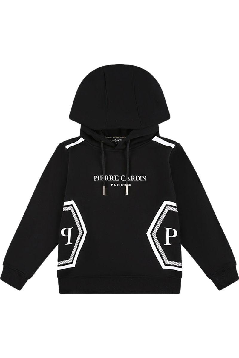 קפוצ'ון PIERRE CARDIN לוגו משושה לילדים