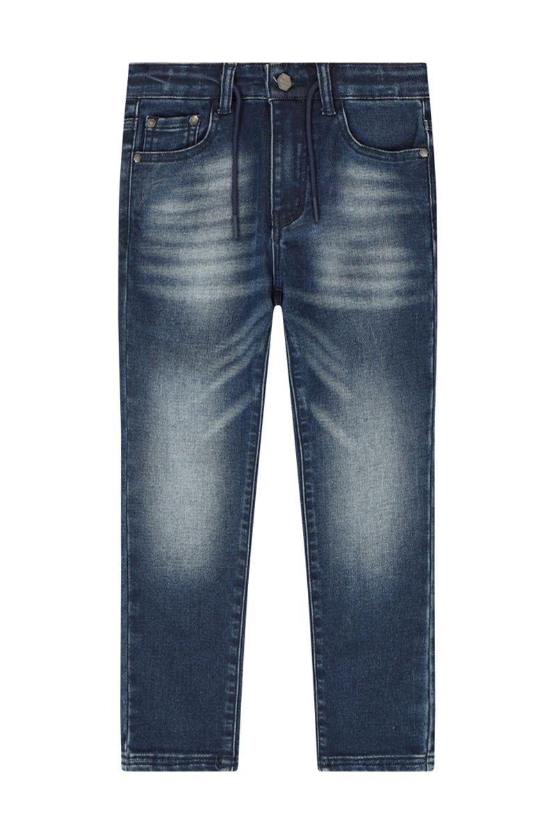 מכנסי ג'ינס PIERRE CARDIN עיצוב מיוחד בכיס האחורי לילדים