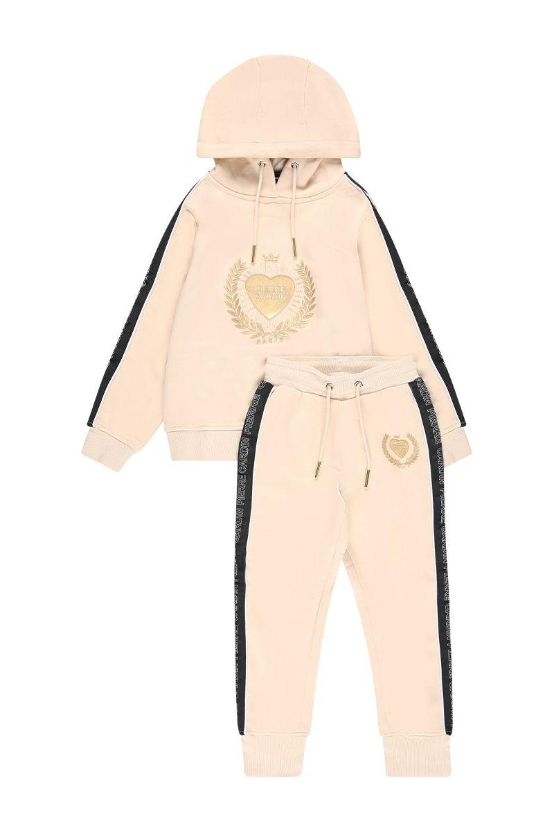 חליפת טרנינג PIERRE CARDIN לב מעוטר לילדות