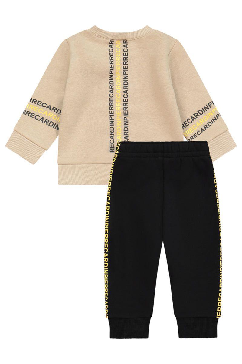 חליפת טרנינג PIERRE CARDIN לוגו מוזהב לתינוקות