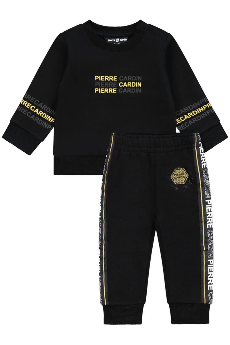 חליפת טרנינג PIERRE CARDIN לוגו מוזהב לתינוקות