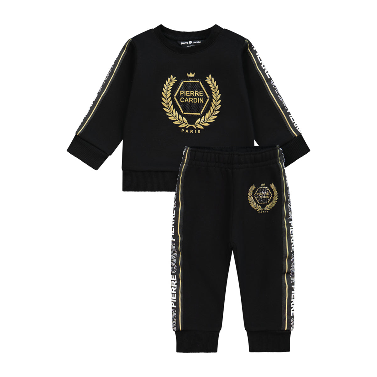חליפת טרנינג PIERRE CARDIN לוגו משושה לתינוקות
