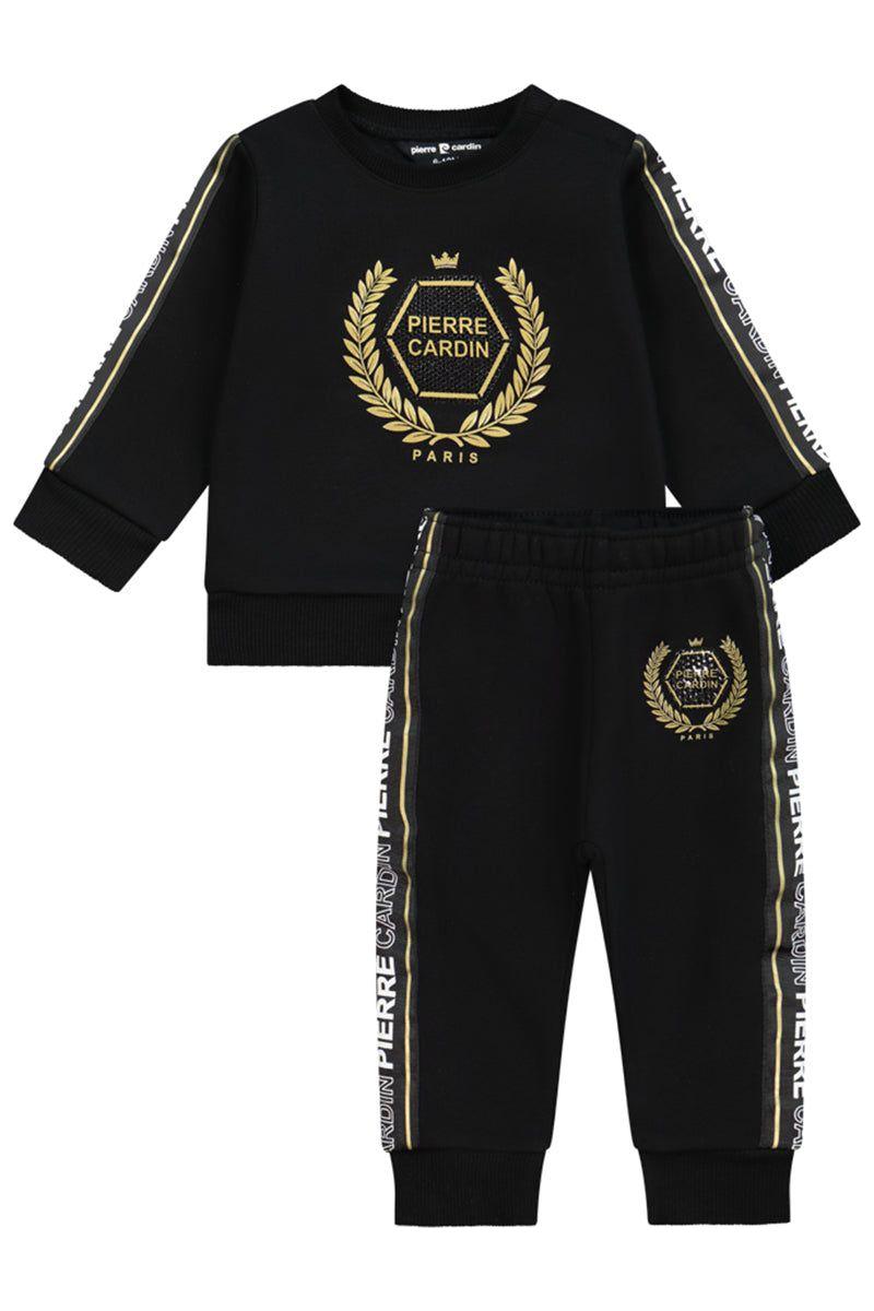 חליפת טרנינג PIERRE CARDIN לוגו משושה לתינוקות