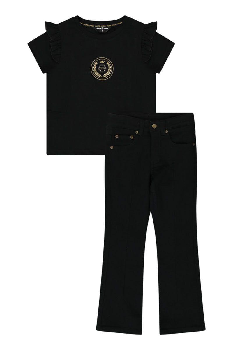 חליפת טריקו PIERRE CARDIN הדפס לוגו לילדות