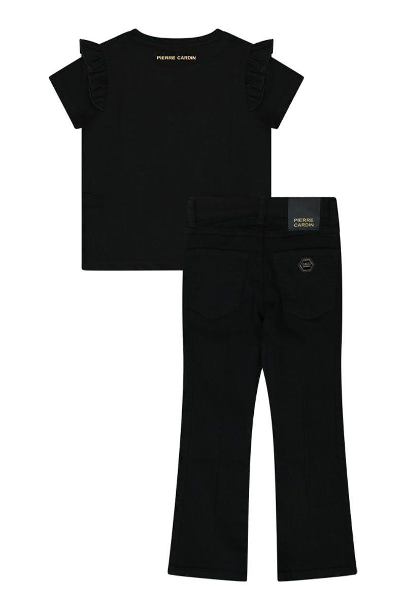 חליפת טריקו PIERRE CARDIN הדפס לוגו לילדות