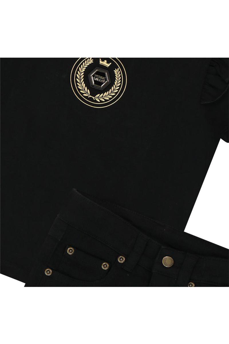 חליפת טריקו PIERRE CARDIN הדפס לוגו לילדות