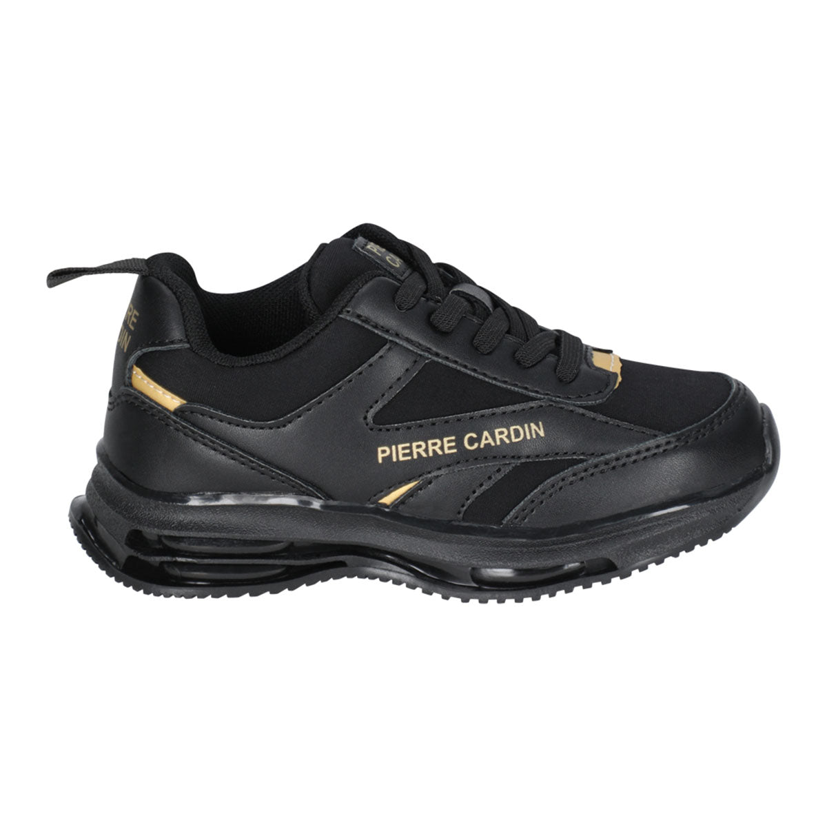 נעלי PIERRE CARDIN לוגו בצד לילדים Black / 21