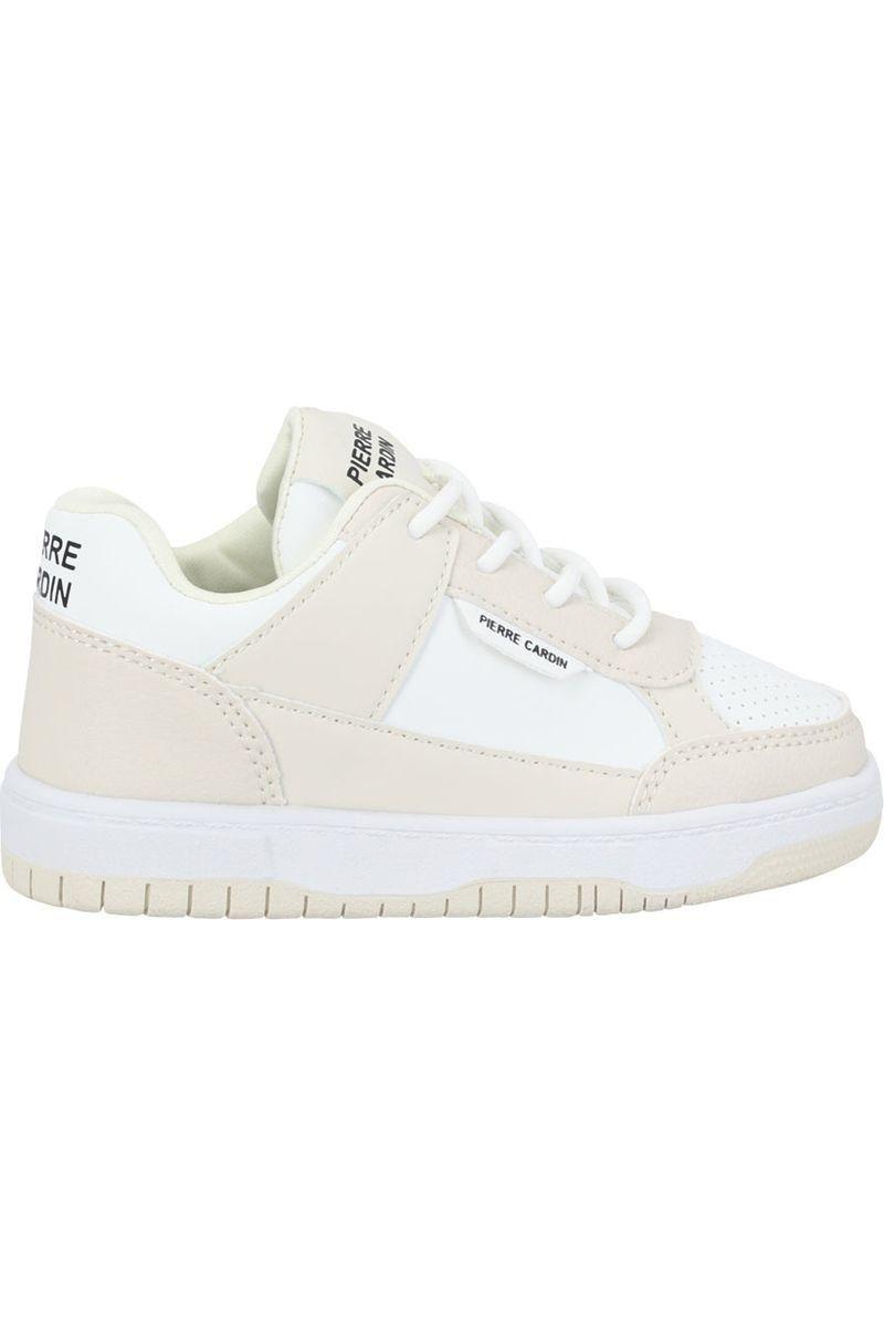 נעלי סניקרס PIERRE CARDIN בשילוב קלאסי לילדים White / 21