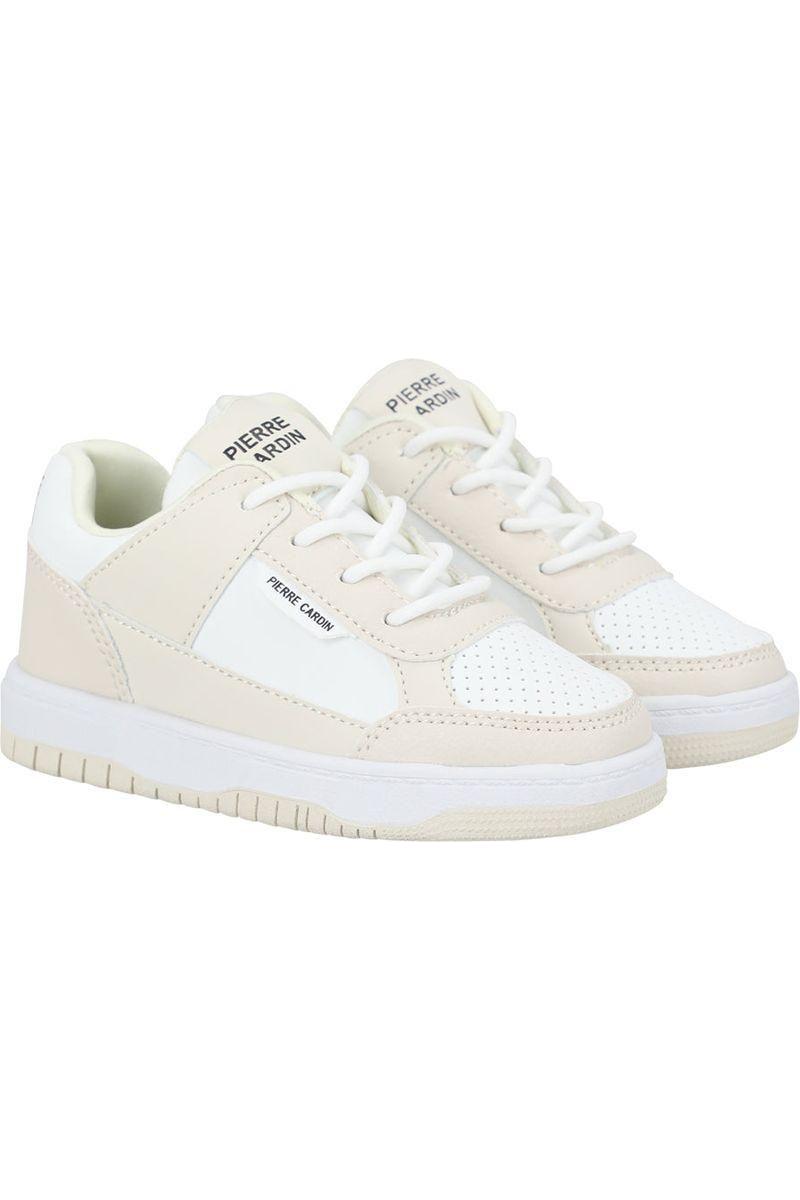 נעלי סניקרס PIERRE CARDIN בשילוב קלאסי לילדים White / 21