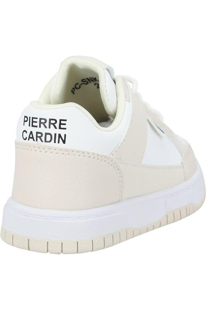 נעלי סניקרס PIERRE CARDIN בשילוב קלאסי לילדים White / 21