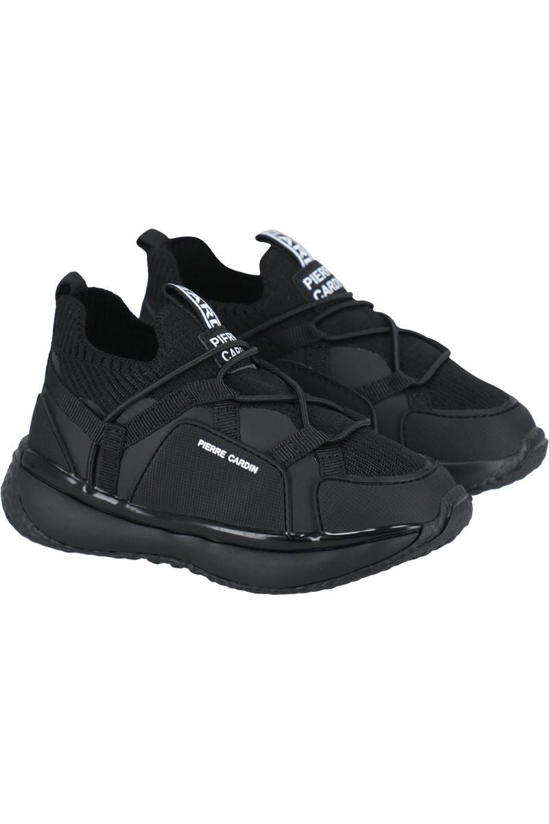 נעלי גרב PIERRE CARDIN ממותגת בצד לילדים Black / 21