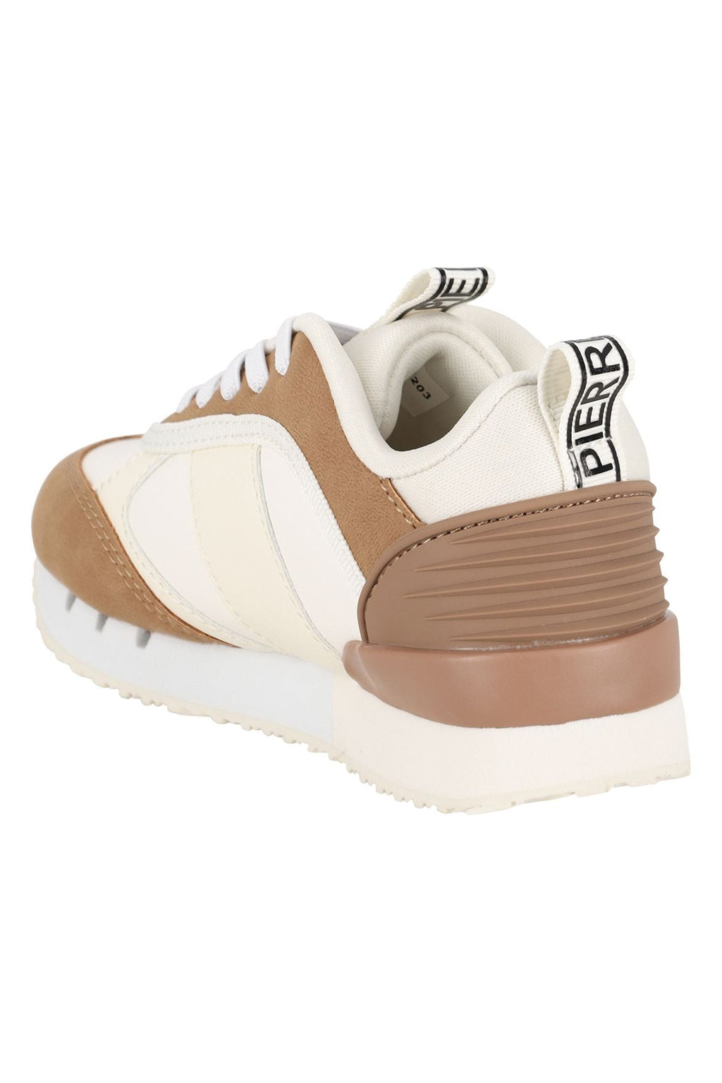 נעלי PIERRE CARDIN ספורט לוגו באמצע לילדים BROWN / 21