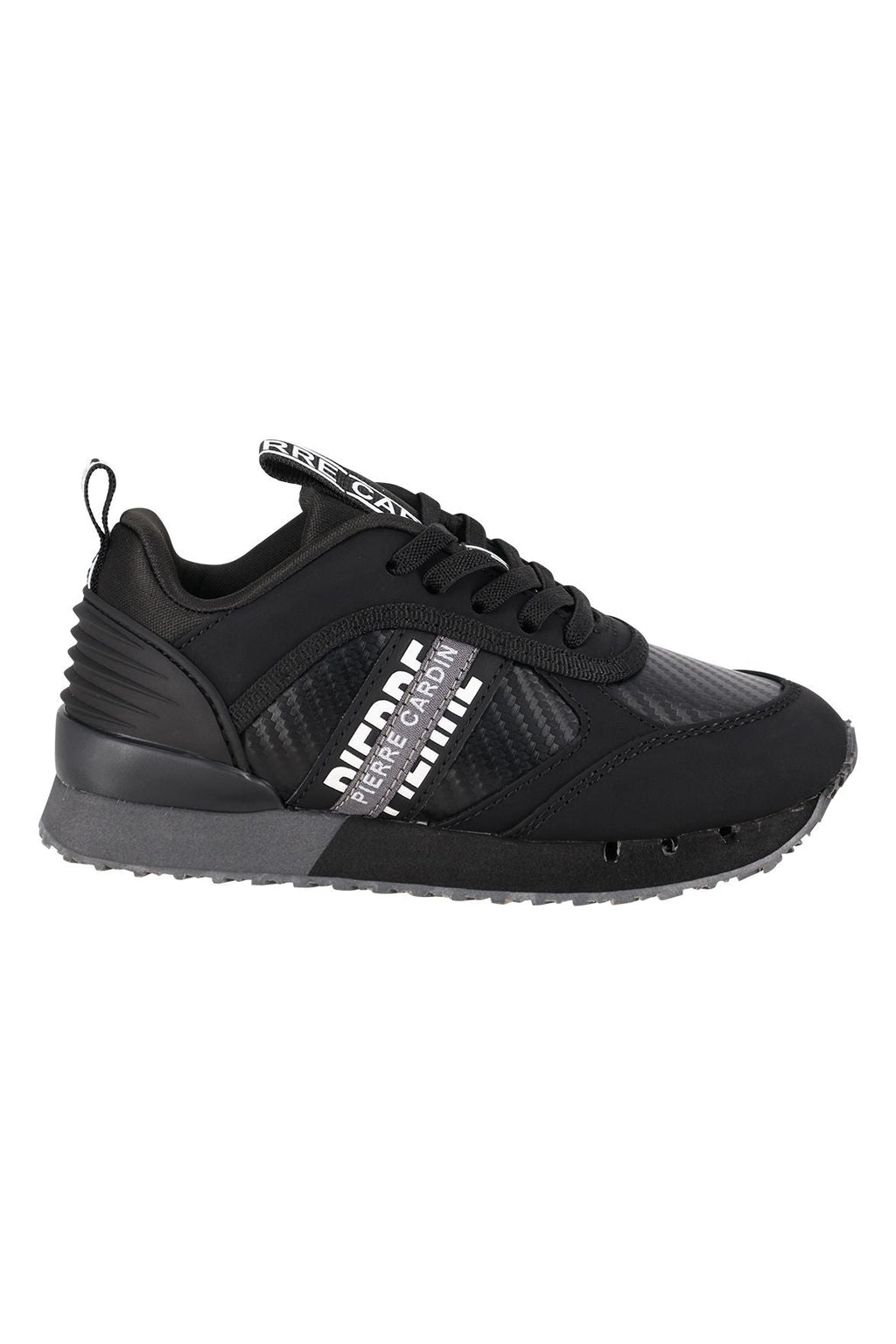 נעלי PIERRE CARDIN ספורט לוגו באמצע לילדים BLACK / 21