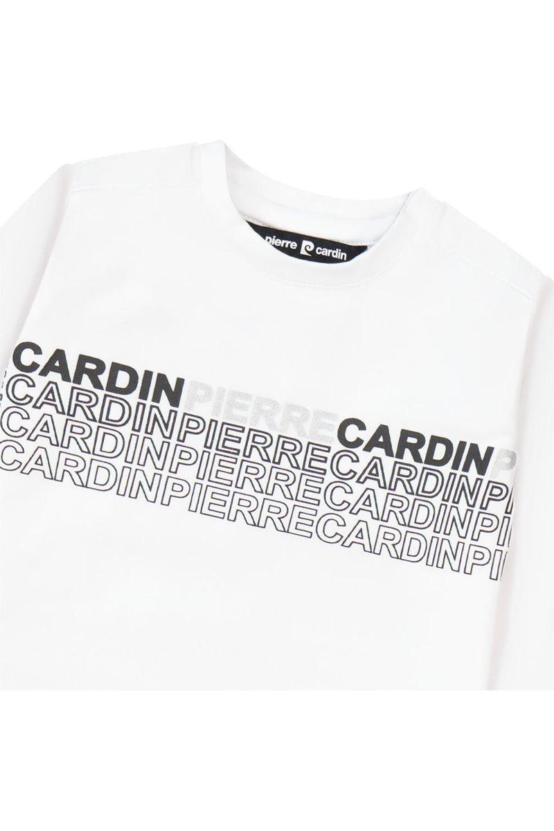 חולצת טי שרט PIERRE CARDIN ארוכה ממותגת לתינוקות